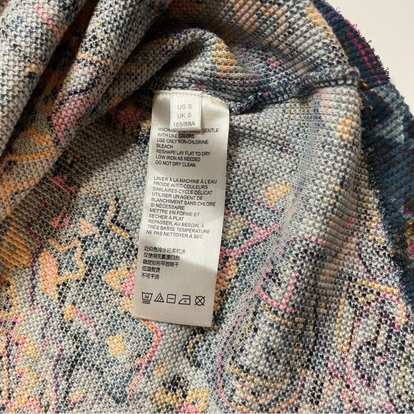 Pilcro | anthropology top | boho | bohemian | SZ small | Aztec pattern - Picture 9 of 13